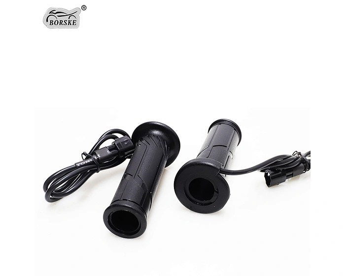 Motorcycle heated handlebar covers
